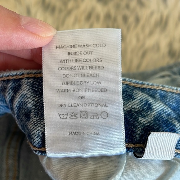 Lovervet High Rise Barrel Jeans Women’s 30/11 Light Wash Baggy Loose LV1502 Pant - Picture 7 of 16